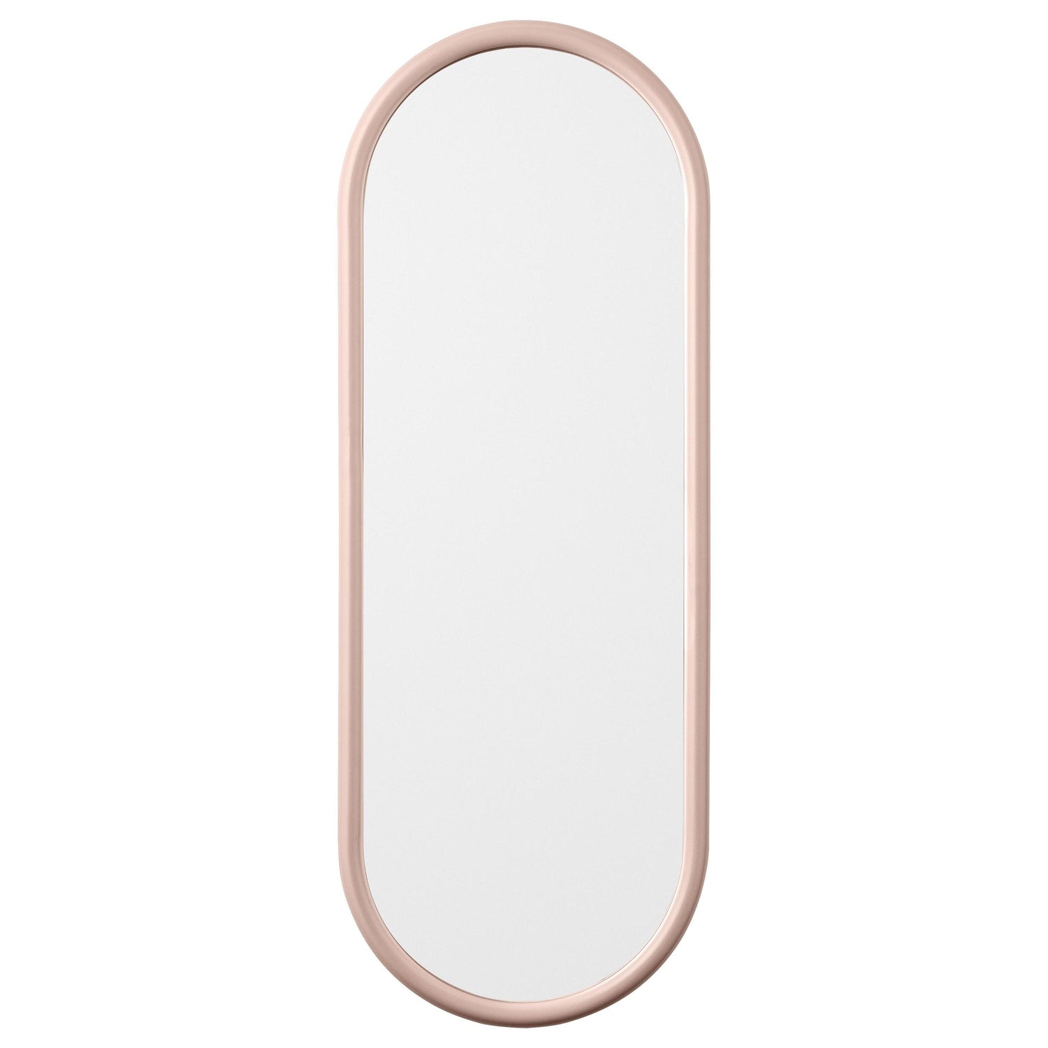 Angui spiegel 78x29 ovaal rose