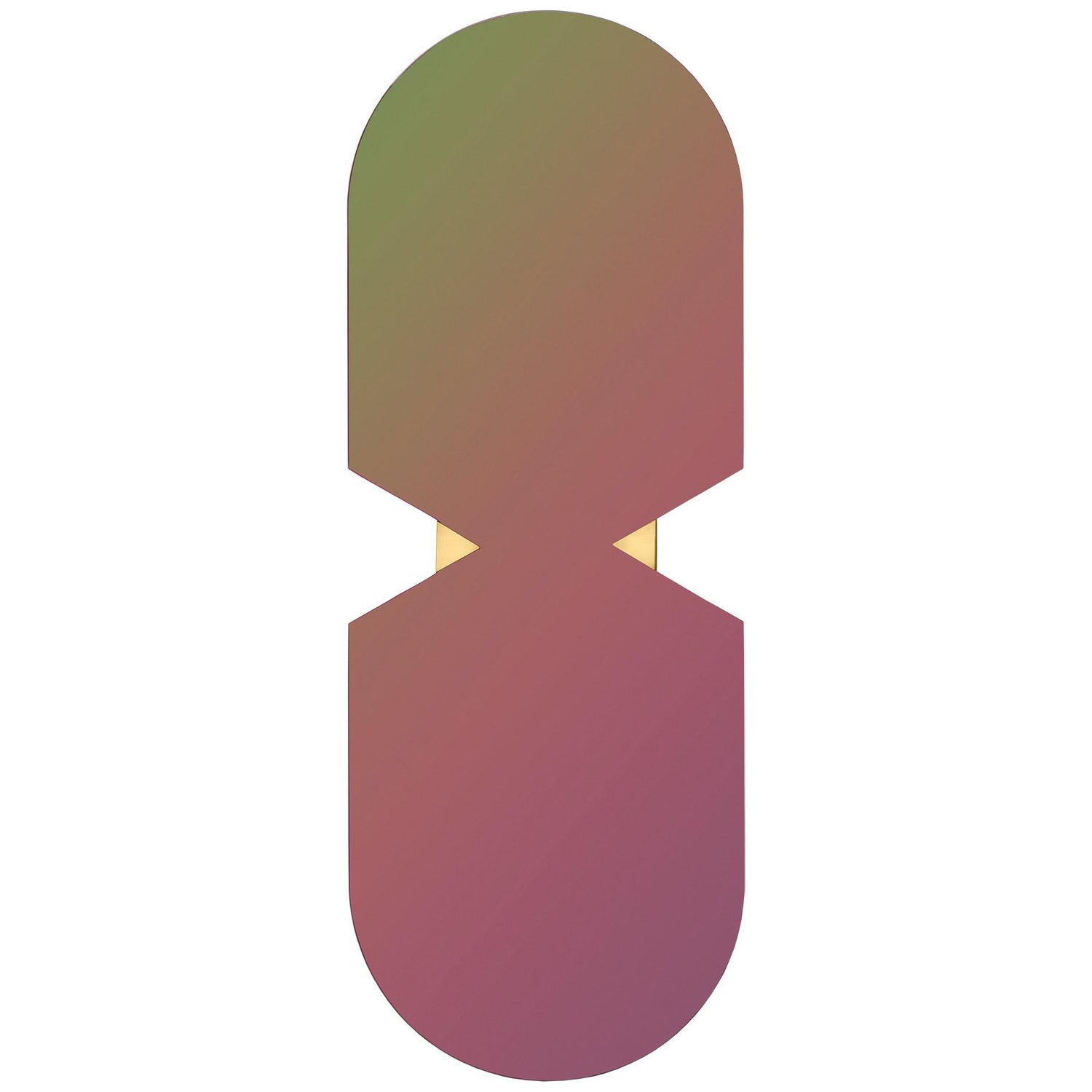 Verto spiegel 120x44,5 ovaal rainbow