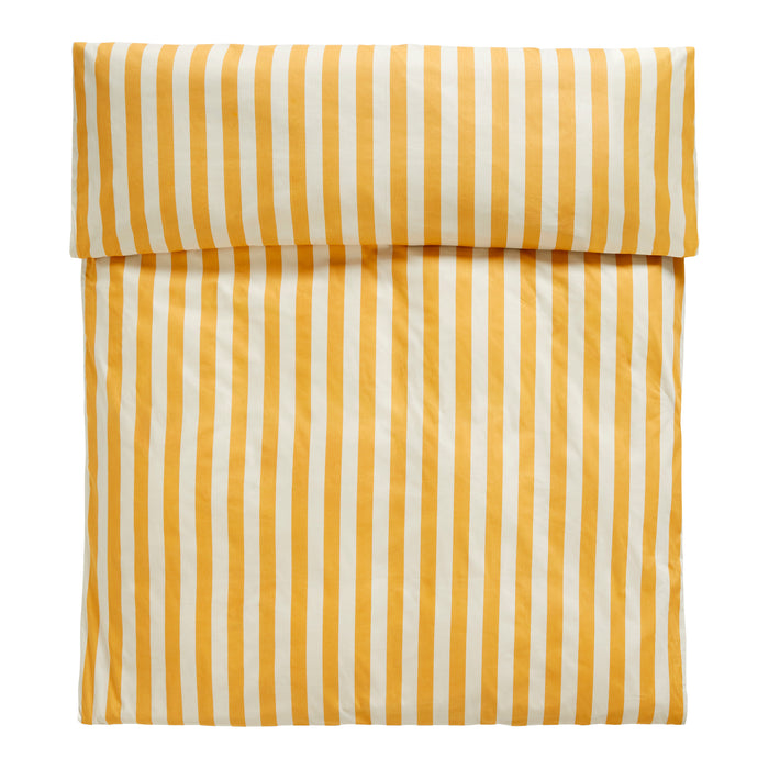 HAY Été Dekbedovertrek 140 x 220 cm  - Warm Yellow