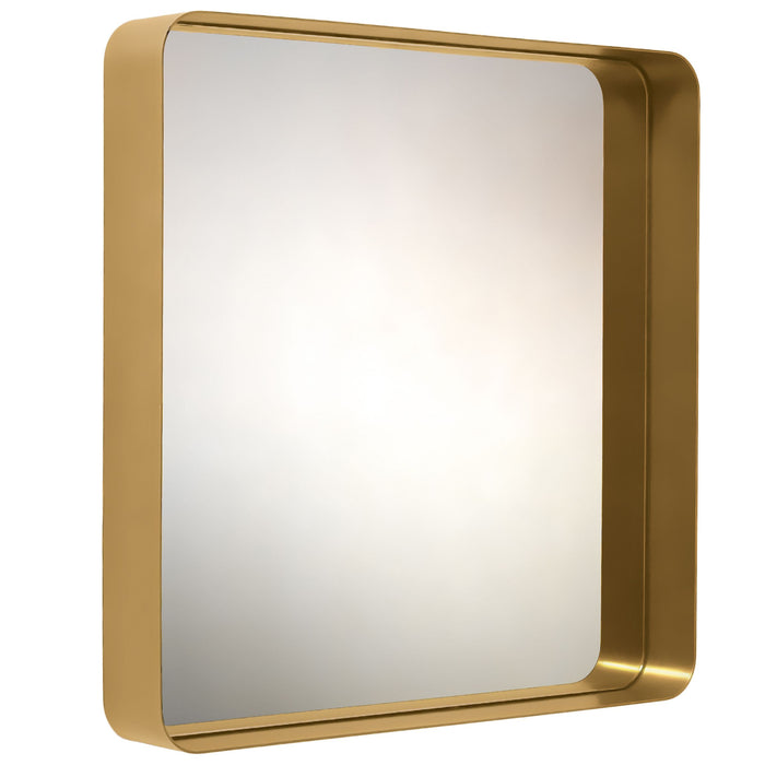 Cypris spiegel 70x70 Brass