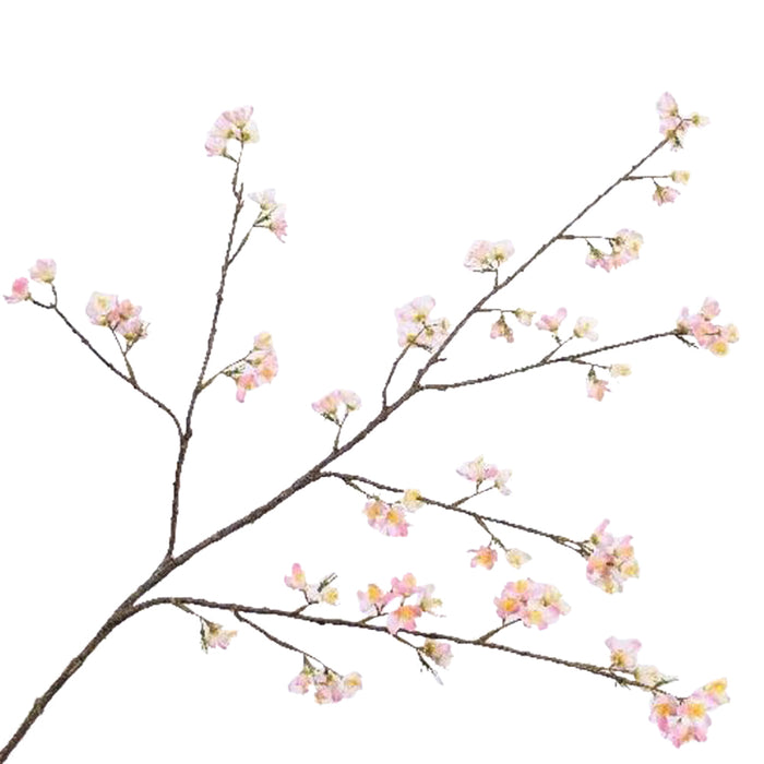 Silk-ka Kunstbloem-Zijden Bloem-Bloesem Zijde Roze 116 cm