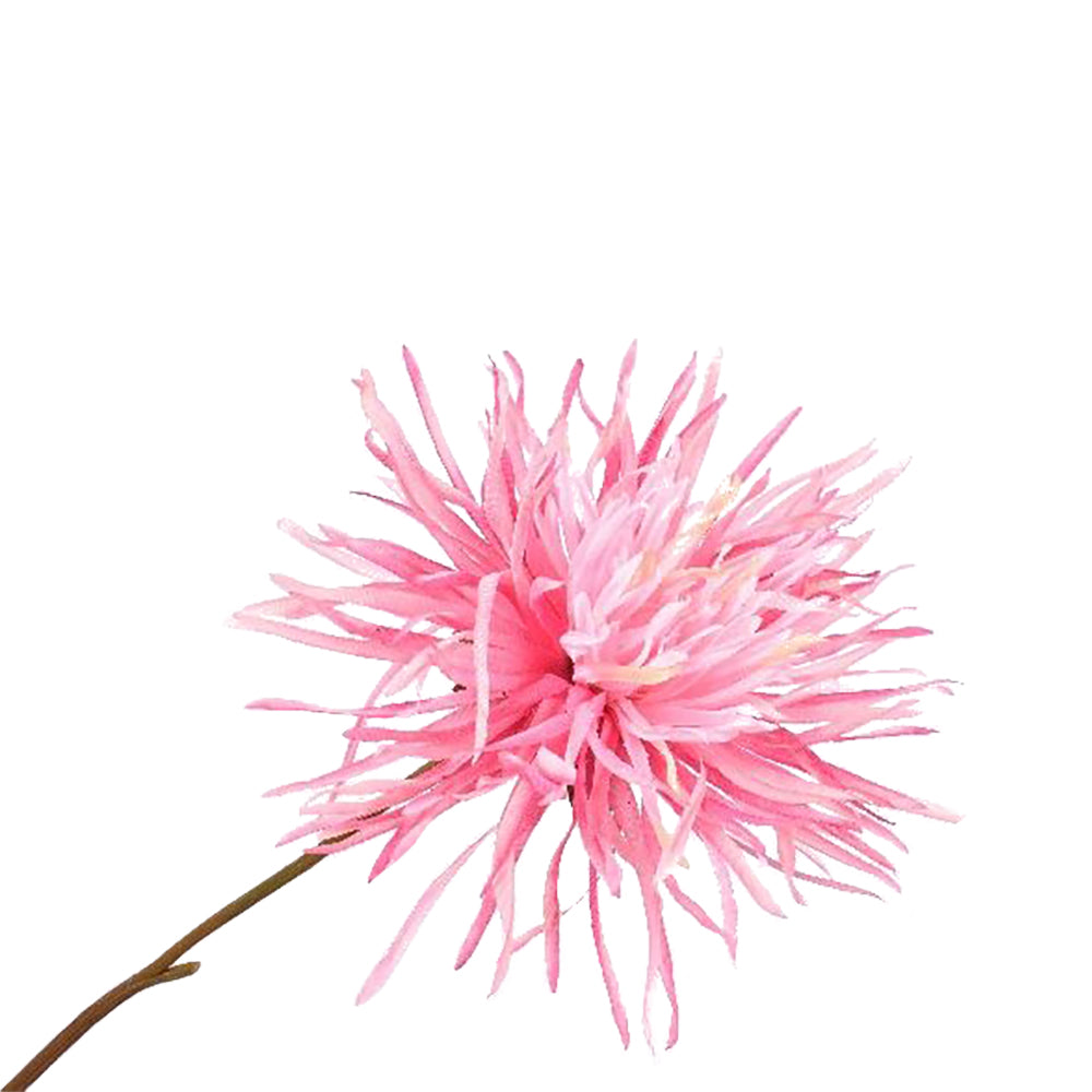 Silk-ka Kunstbloem-Chrysantsteel Zijde Roze 71 cm Per 2 stuks