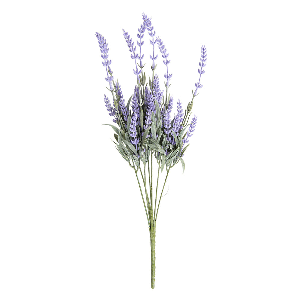 Clayre & Eef Kunstbloem Lavender 48 cm Paars Kunststof Kunstplant