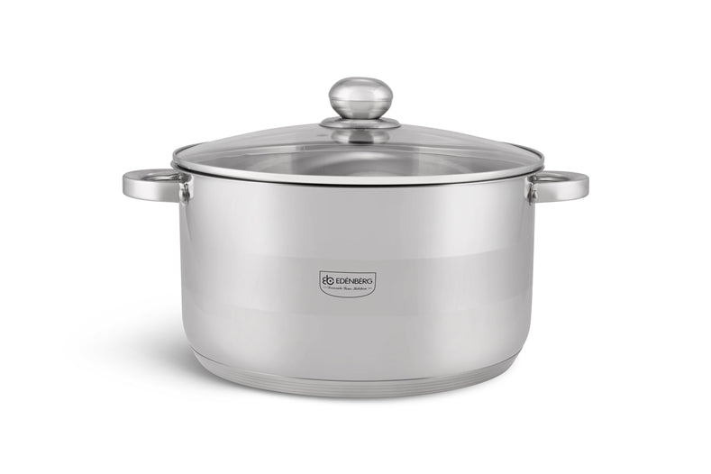 Edenberg Classic Line - Kookpan met Deksel - RVS - Ø 16 cm