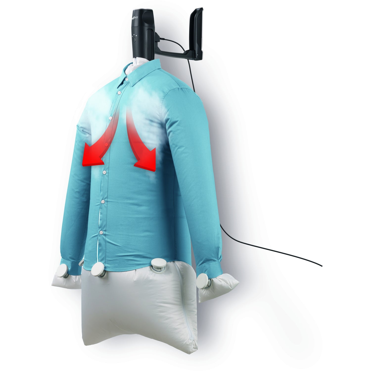 Maxxmee Compacte Strijkdroger Voor Overhemden, Blouses En T-shirts