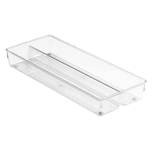 iDesign - Lade Organizer, 2 Vakken, 15.2 x 38.1 x 5.1 cm, Kunststof, T