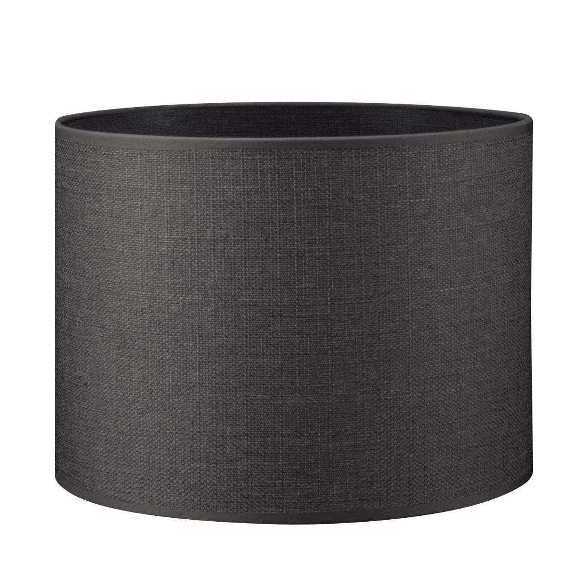 Home Sweet Home Lampenkap Canvas antraciet - B:25xD:25xH:19cm