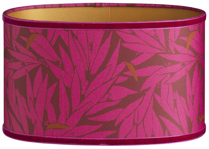 Palais Lampenkap Yoko Fuchsia (Ovaal, 40x27 cm)