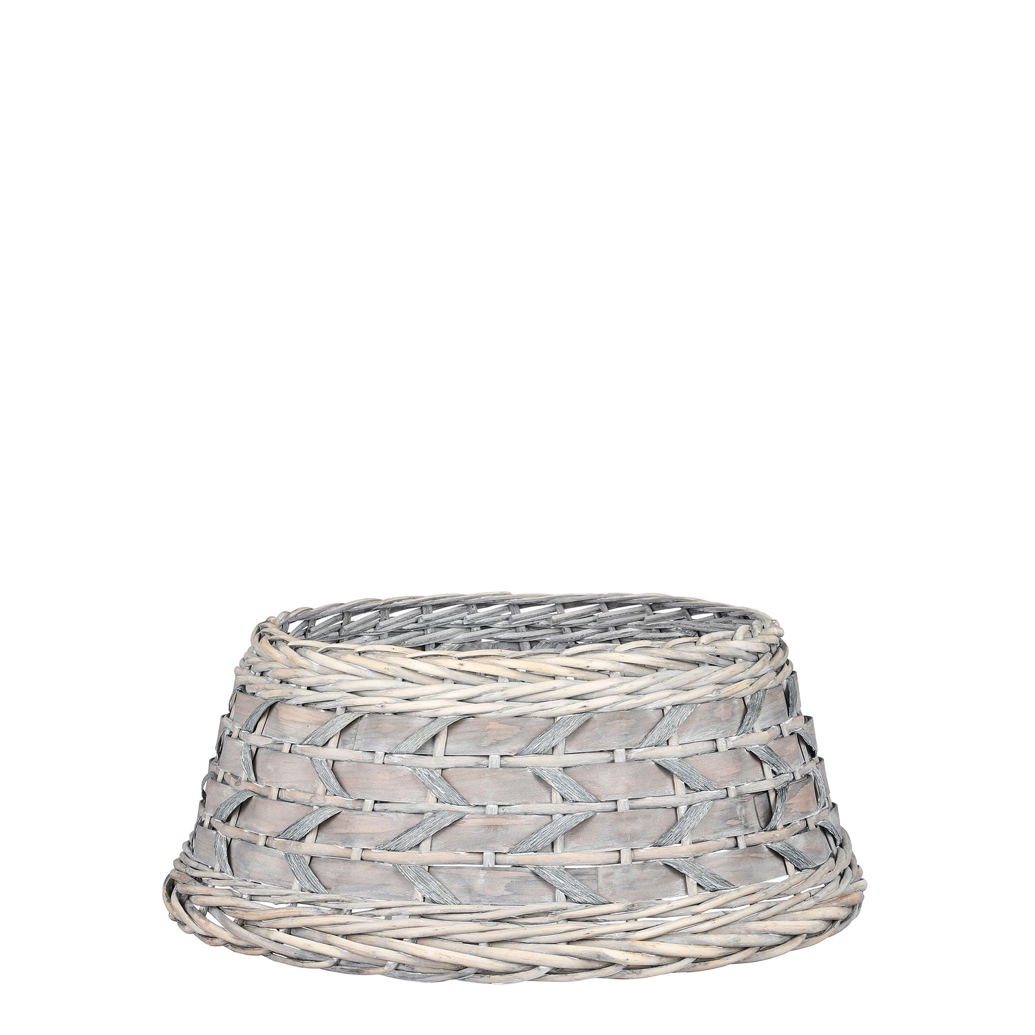 House of Seasons Lorens Kerstboommand - H21 x Ø50 cm - White Wash