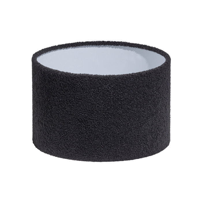 WOOOD Britan Lampenkap - Polyester - Zwart - 25x40x40