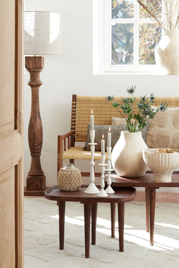 Light & Living - Lampenkap CADEN - Ø50x38cm - Bruin