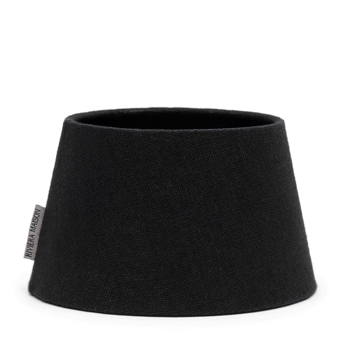 Riviera Maison Linen Lampshade all black 15x20 -  20.0x20.0x12.0 cm