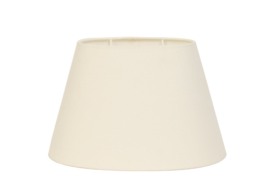 D - Light & Living - Kap COTTON - 20x14x14cm - Wit