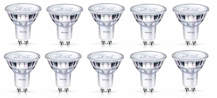 Philips GU10 4.8 Watt LED-lamp Dimbaar 10 Stuks