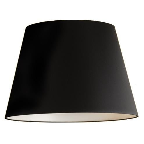 Tolomeo lampenkap Ø42 zwart satijn