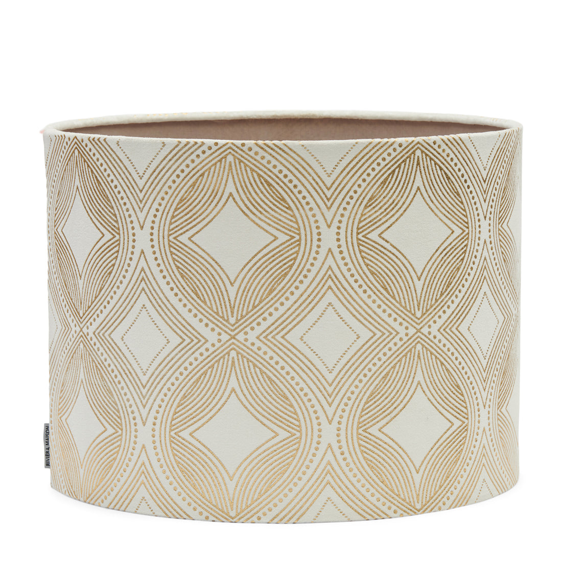 Riviera Maison Lampenkap Olisha Goud - 30x40 cm