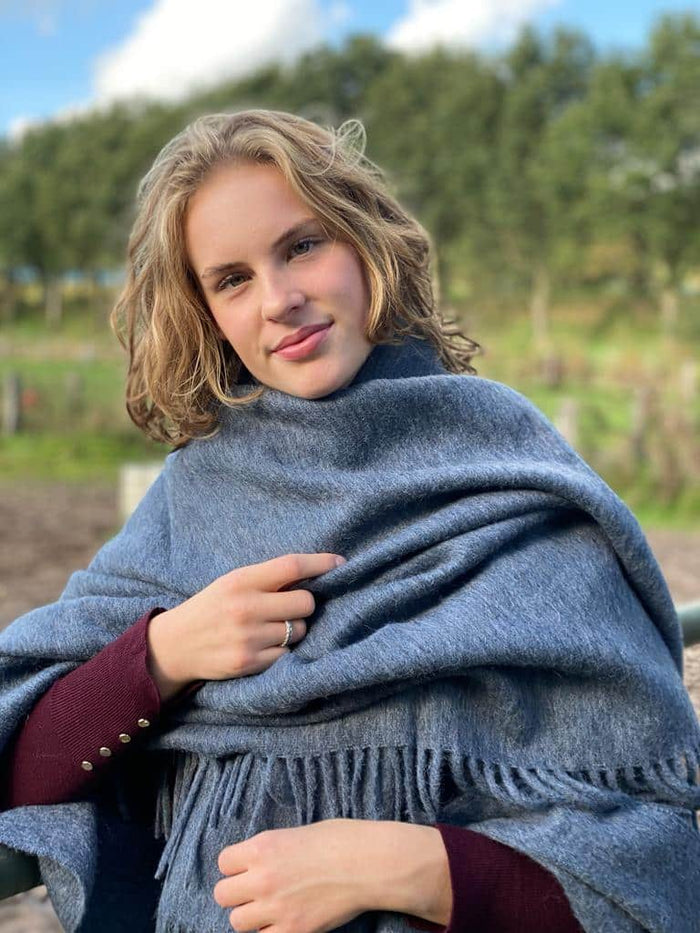 Chill-Dept. - Santa Cruz Alpacawol Plaid Choco Brown