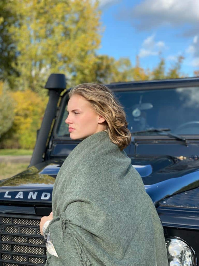 Chill-Dept. - Santa Cruz Alpacawol Plaid Choco Brown