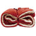 Unique Living | Lars coral fleece|suede plaid 150x200cm redwood