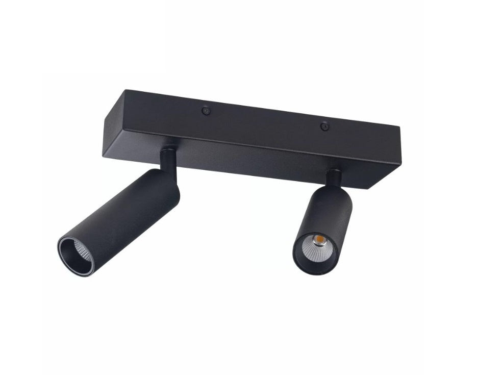 Berla Lighting Spot Copinia Led Zwart 2 Lichts