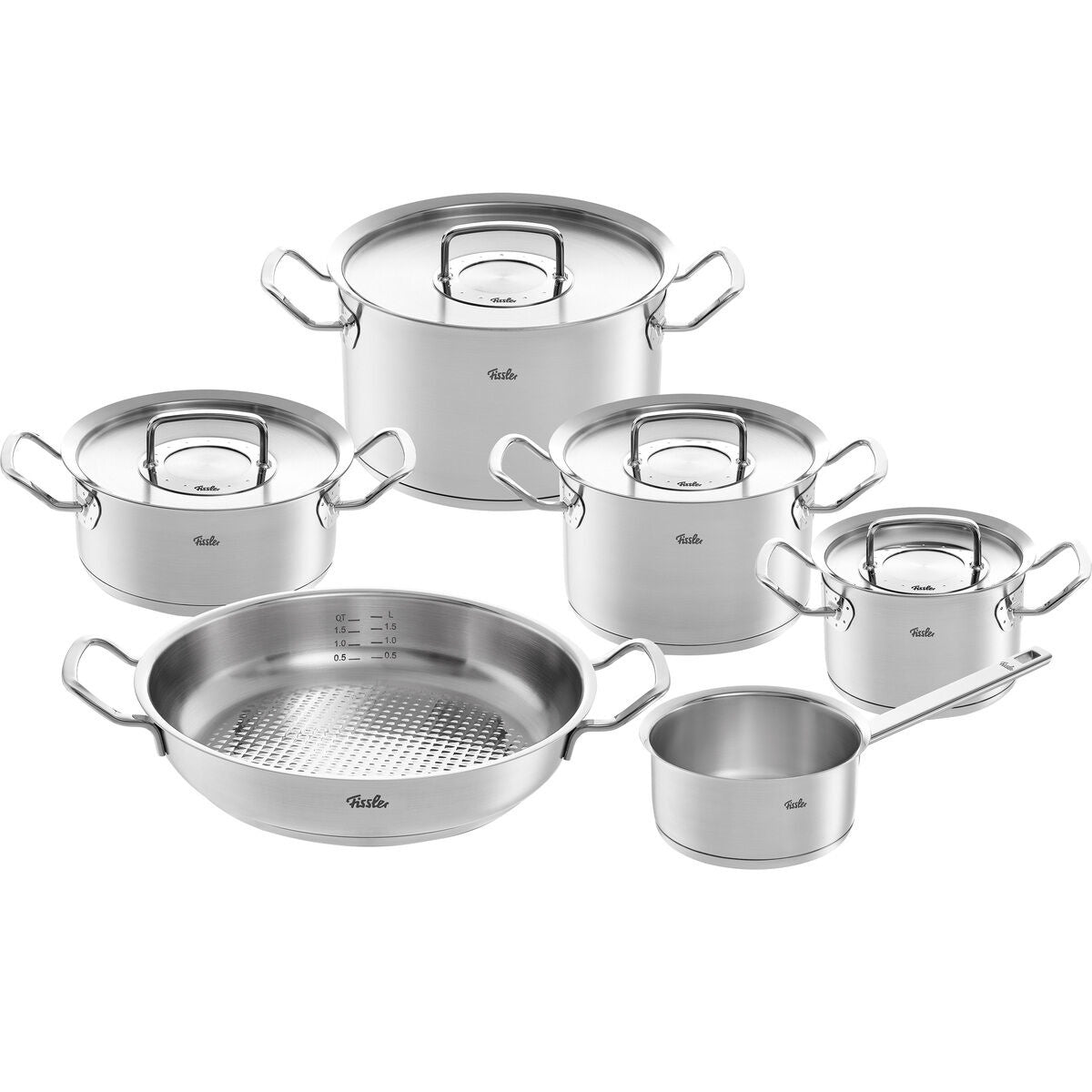 Fissler Original Profi Collection - 6 Delig - Hapjespan - Steelpan -