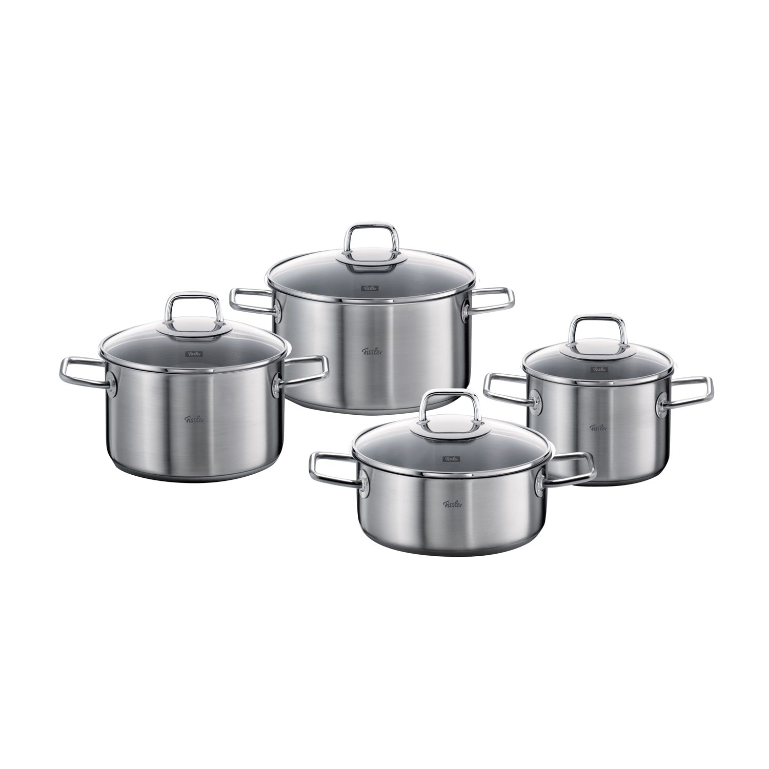 Fissler viseo pannenset, 4-delig