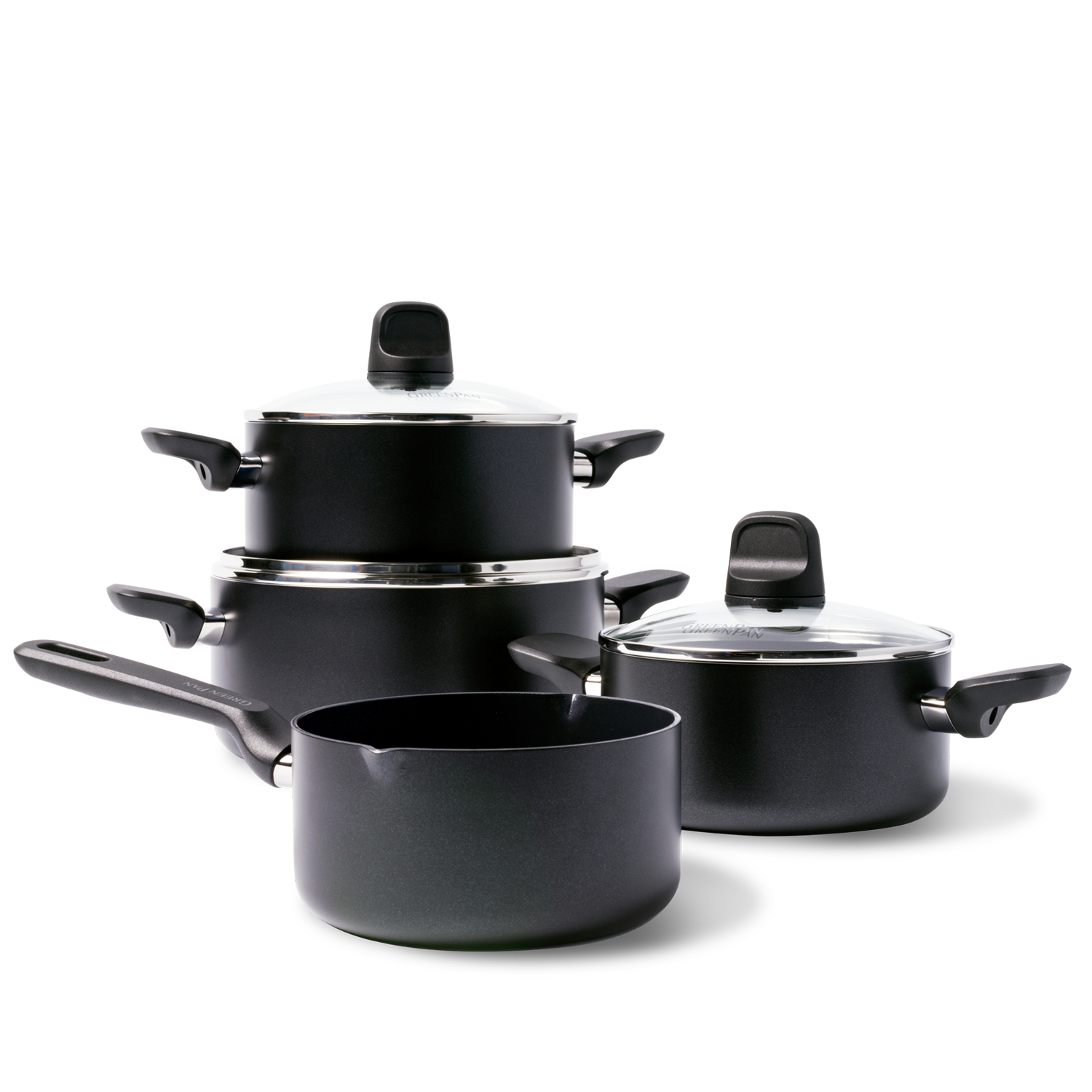 GreenPan Memphis 7-delige kookpannenset - Inductie