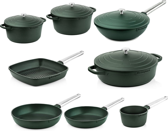 Westinghouse Pannenset – 13-delige complete Performance set – Groen