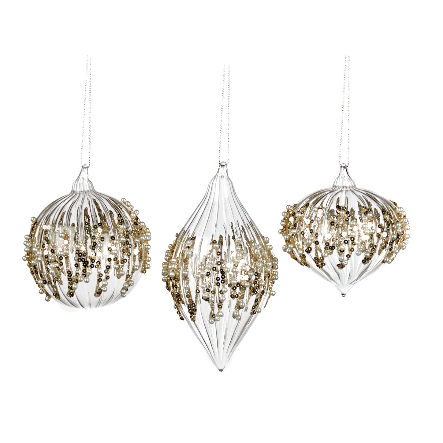 Goodwill Kerstbal Glas Goud D 8 cm