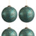 J-Line Kerstballen Antiek Azuur Blauw L Set van 4