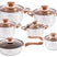 Edenberg Classic Line - Luxe Pannenset - 12 delig - RVS - 5-laags