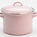 Lite-Body Soeppan|Stamppotpan -  Ø 22|6 l - Emaille -  Roze - Inductie