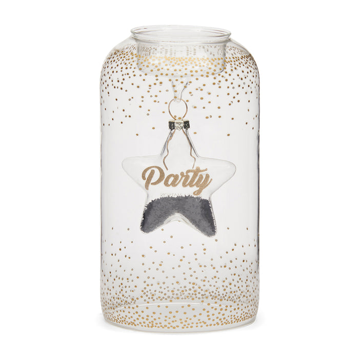Rivièra Maison - Votive Party Ster, T11 - Transparant, G55 - Glas, Hoogte 15 cm