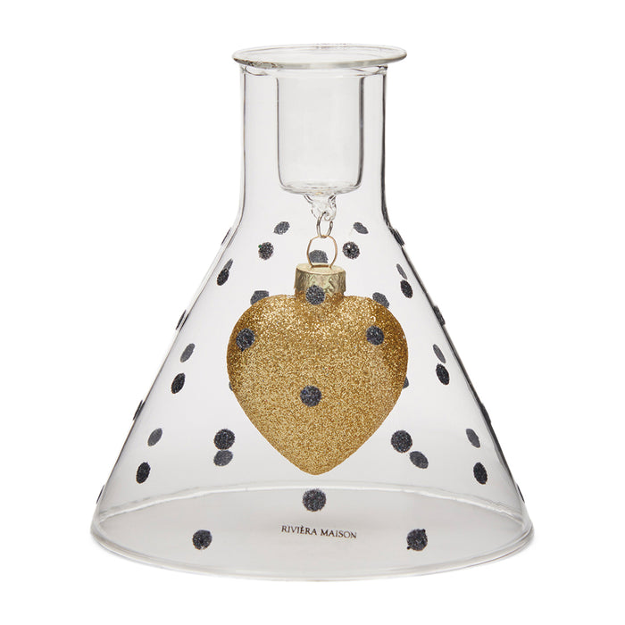 Riviera Maison Kandelaar Love To Party Transparant