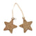 Riviera Maison Ornament Rustic Rattan Stars Naturel
