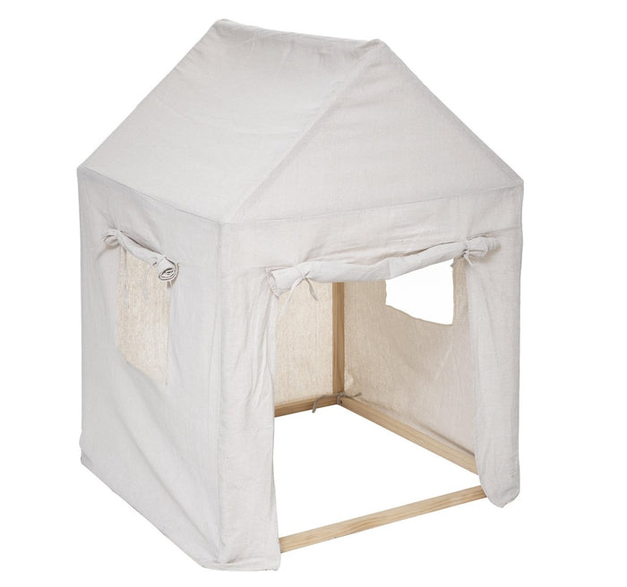 Atmosphera - Speelhuisje met canvas - Dennenhout - Speeltent