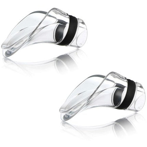 Vacuvin - Wijnflesschenker - Zwart - Set van 4 - Vacuvin