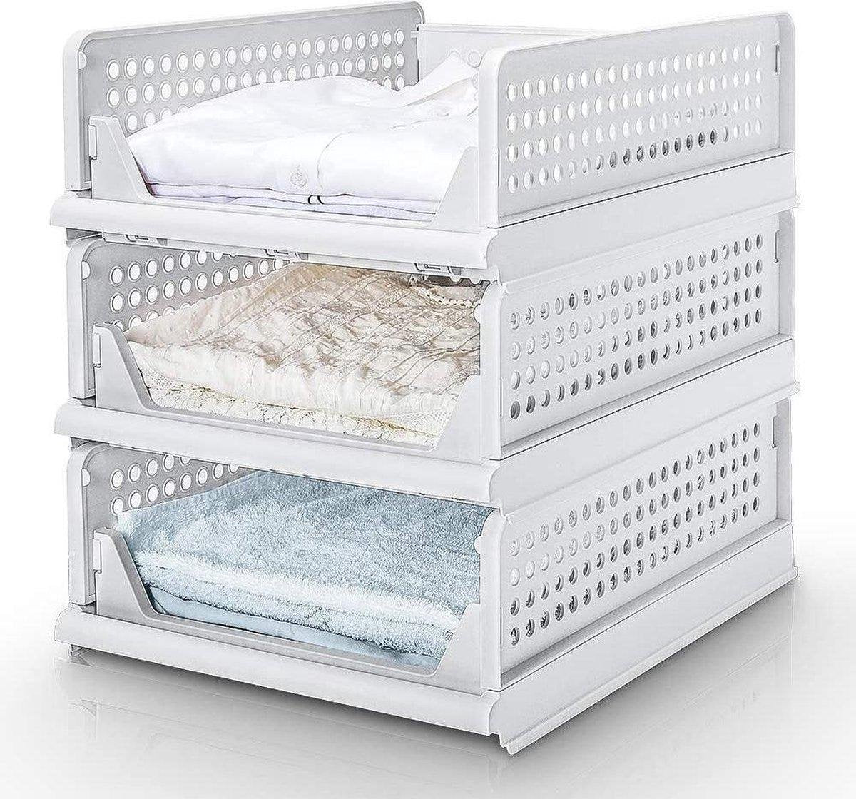 Sens Design Kast Organizer - Kleding Opberger - 3 verdieping - 25L