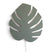 Houten wandlamp kinderkamer | Monstera blad - groen