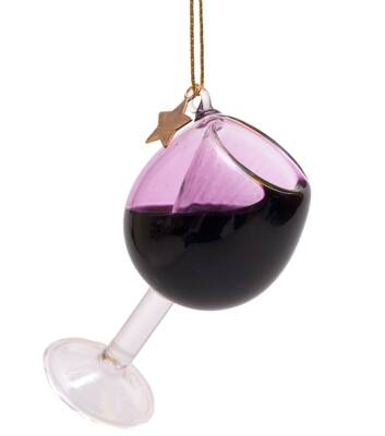 Vondels Ornament glass red wine glass H7cm