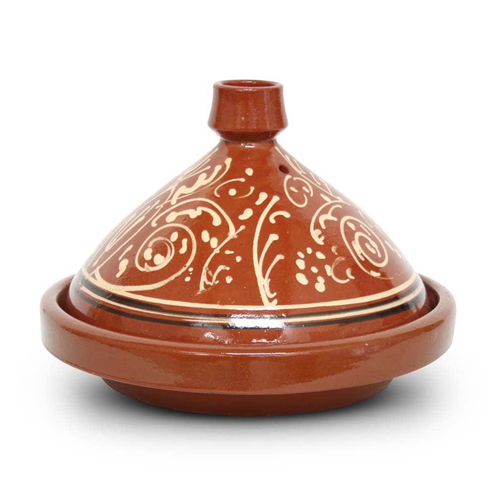 Safaary -  Tajine met motief Bol Ø 35 x 24cm