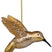 Vondels Ornament glass gold hummingbird H8cm#
