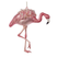 Goodwill Kerstbal-Flamingo Roze 13 cm