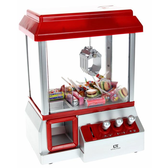 United Entertainment ®  Candy Grabber Snoepmachine met Geluidsknop