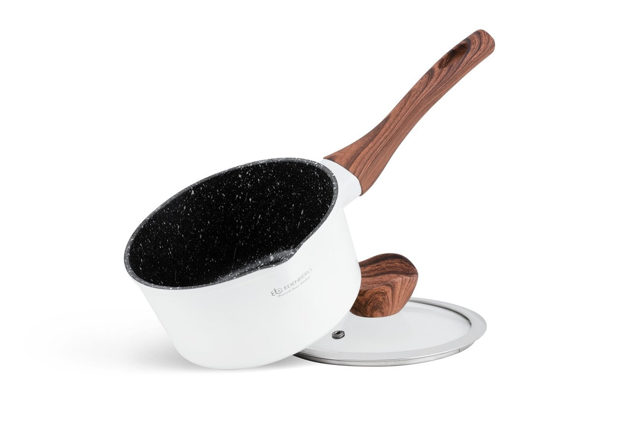 Edenberg White Line - Steelpan Keramisch - 16 cm- 3-laags