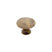 Intersteel Meubelknop glad ø30 mm messing antiek