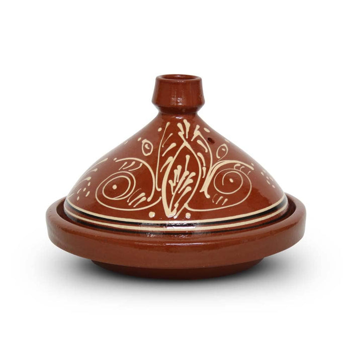 Safaary -  Tajine met motief Bol Ø 30 x 22cm