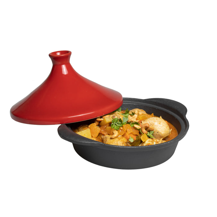 Blackwell Tajine Gietijzer - Rood - ø 27 cm | 2 Liter