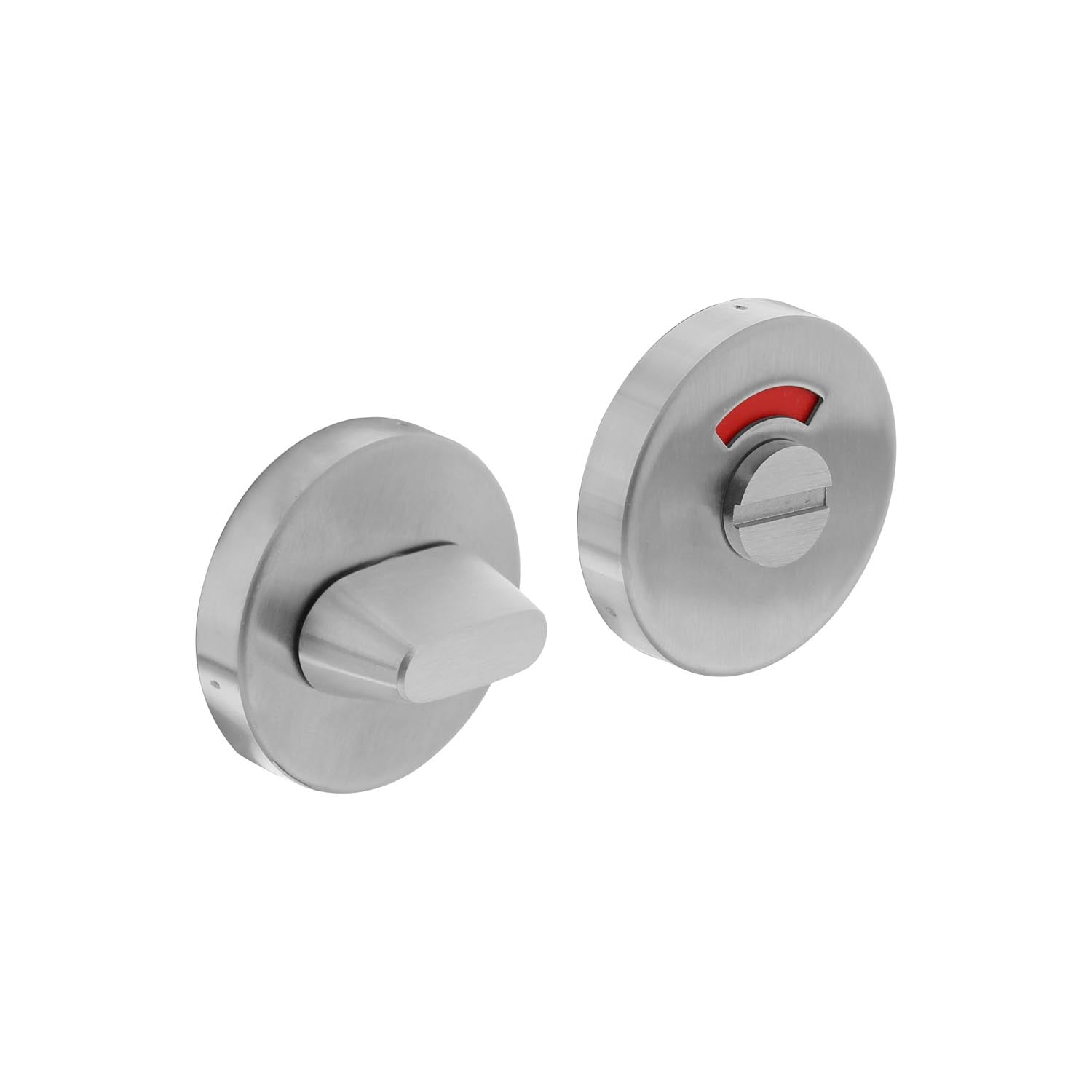 Intersteel Rozet toilet-|badkamersluiting rond verdekt rvs geborsteld