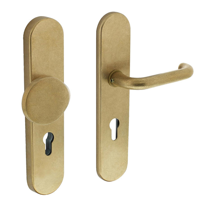 Intersteel Veiligheidsbeslag SKG*** profielcilindergat 72 mm ovaal